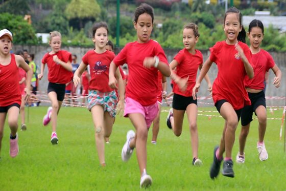 Cross scolaire de Tamahana au stade Boris Léontieff
