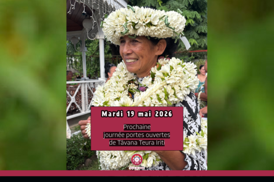 La prochaine journée Portes ouvertes de Tāvana le 19 mai 2026