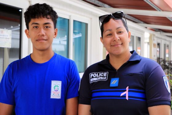 Arue accueille Ariimana, stagiaire à la police municipale